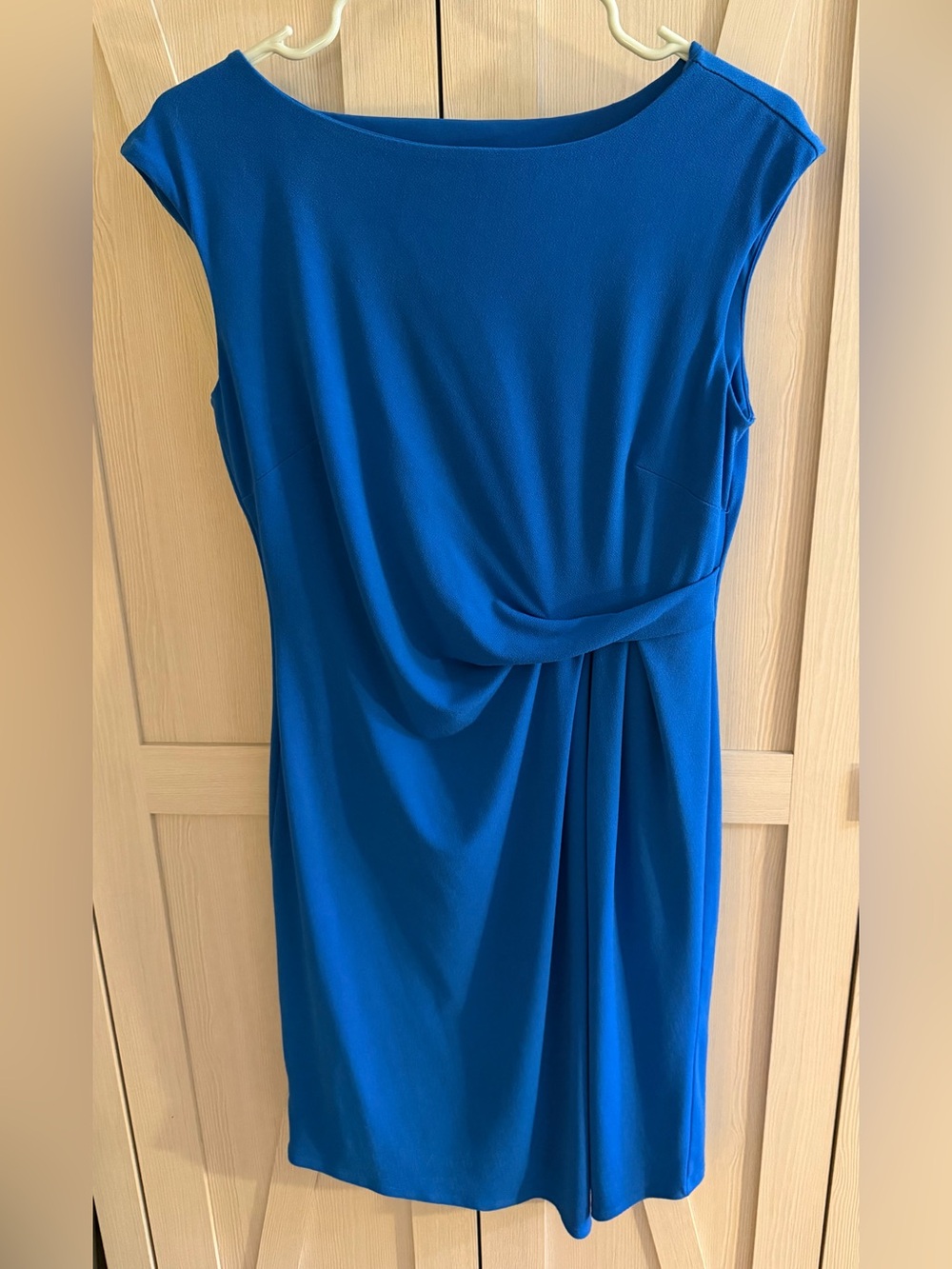 Ann Taylor Cap-Sleeve Draped Women’s Dress